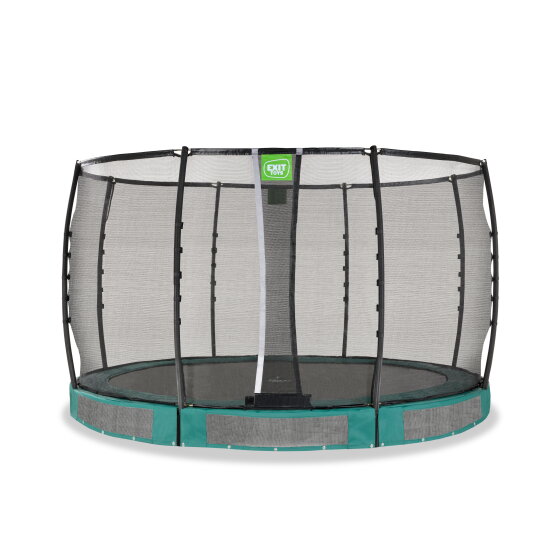 EXIT Allure Premium Bodentrampolin ø366cm - grün