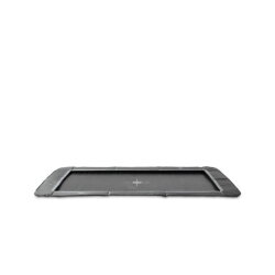 EXIT InTerra ebenerdige sports Trampolin 214x305cm - schwarz