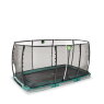 EXIT Allure Premium Bodentrampolin 244x427cm - grün