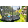 EXIT Allure Premium Bodentrampolin ø366cm - grün